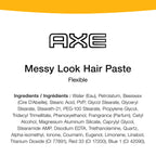 AXE Styling Flexible Hair Paste Urban Messy Look 2 Count 2.64 oz | For An Instant Texture Boost Hair Styling Made Easy