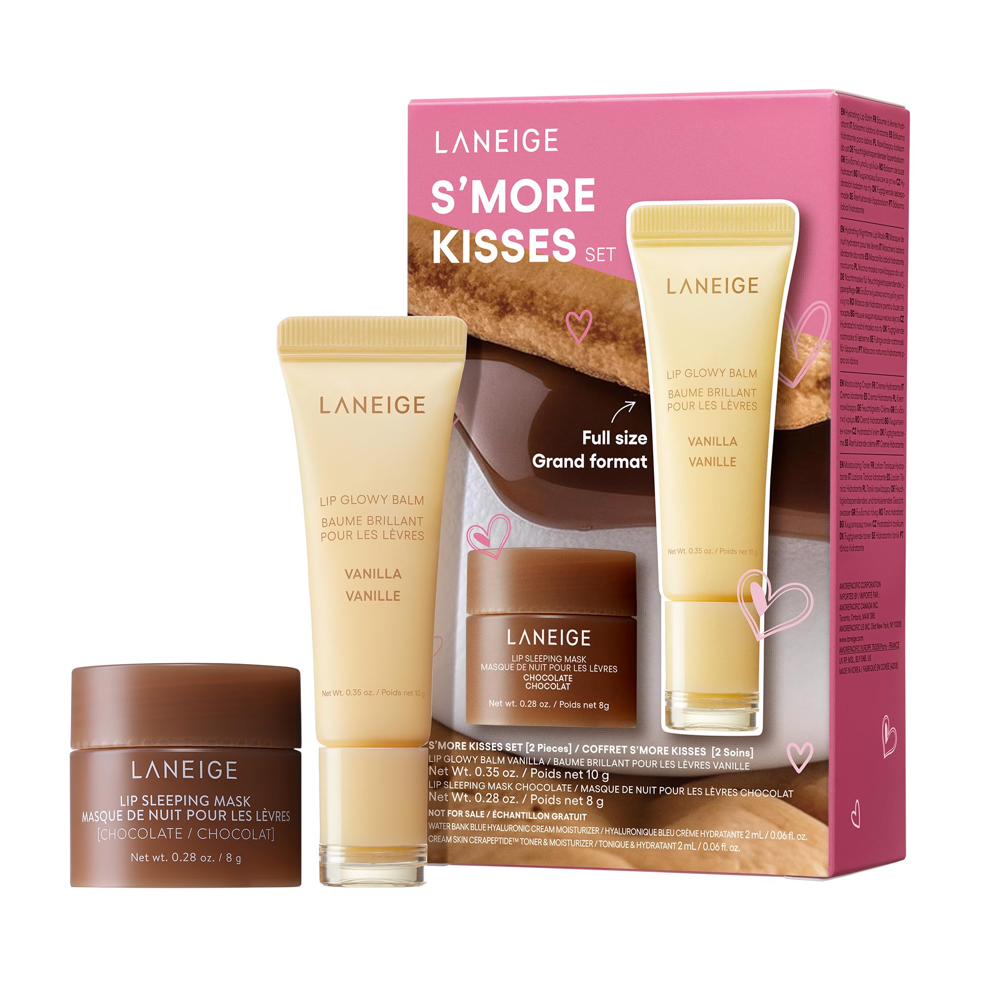 Buy now LANEIGE Lip Glowy Balm: Sheer Tinted Lip Moisturizer with Shea Butter, for Hydrating Shine & Soft Lips at indiglob india