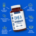 Truevantage DHEA 100 mg + Pregnenolone 60 mg - for Men and Women