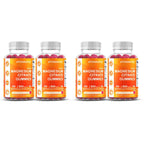 Vitamatic Magnesium Citrate Gummies, 600 mg, 60 Vegan Gummies | 600 mg Magneisum Citrate Per Serving with 70 mg of Elemental Mg, Natural Raspberry Flavor, Non-GMO, Gluten Free, Pectin Based