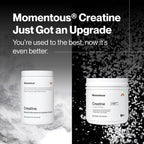 Momentous Creatine Monohydrate Powder, 5g per Serving, Unflavored | Supports Lean Muscle, Strength, Recovery, & Cognitive Function, NSF Certified for Sport, Non-GMO & Gluten-Free (90 Servings)