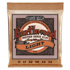 Buy now Ernie Ball Earthwood Medium Light Phosphor Bronze Acoustic Guitar Strings, 12-54 Gauge (P02146) at indiglob india