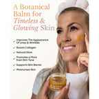 FRØYA Organics Anti-Age & Insane Glow Day Balm for Face (1.0 fl oz) | Moisturizing Beeswax Balm to Visibly Reduce Wrinkles, Even Skin Tone, and Boost Collagen, With Rosehip & Sea Buckthorn