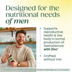 MegaFood One Daily Multivitamin for Men with 21 Nutrients, 90 Tablets | Immune Support, Cellular Energy & Muscle Health, Methylfolate, Methylated B12, C, D3, Zinc, Non-GMO, Vegetarian, 90 Servings
