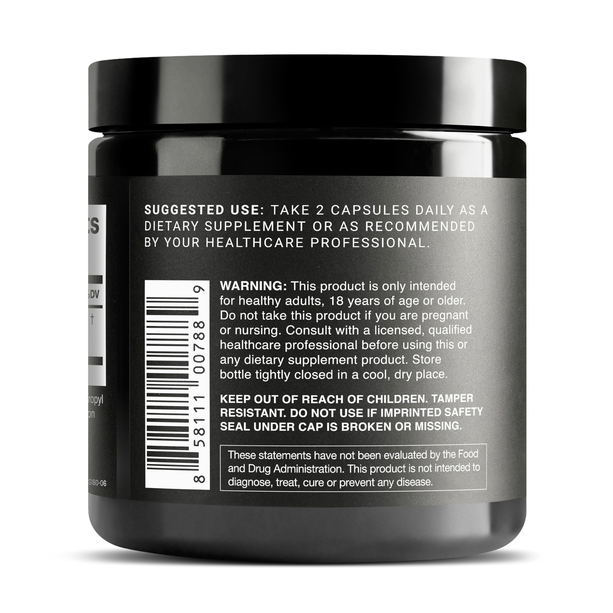 Toniiq NSF Certified Ultra High Purity Resveratrol Capsules | 98% Trans-Resveratrol - Highly Purified and Bioavailable - 180 Caps Resveratrol Supplement