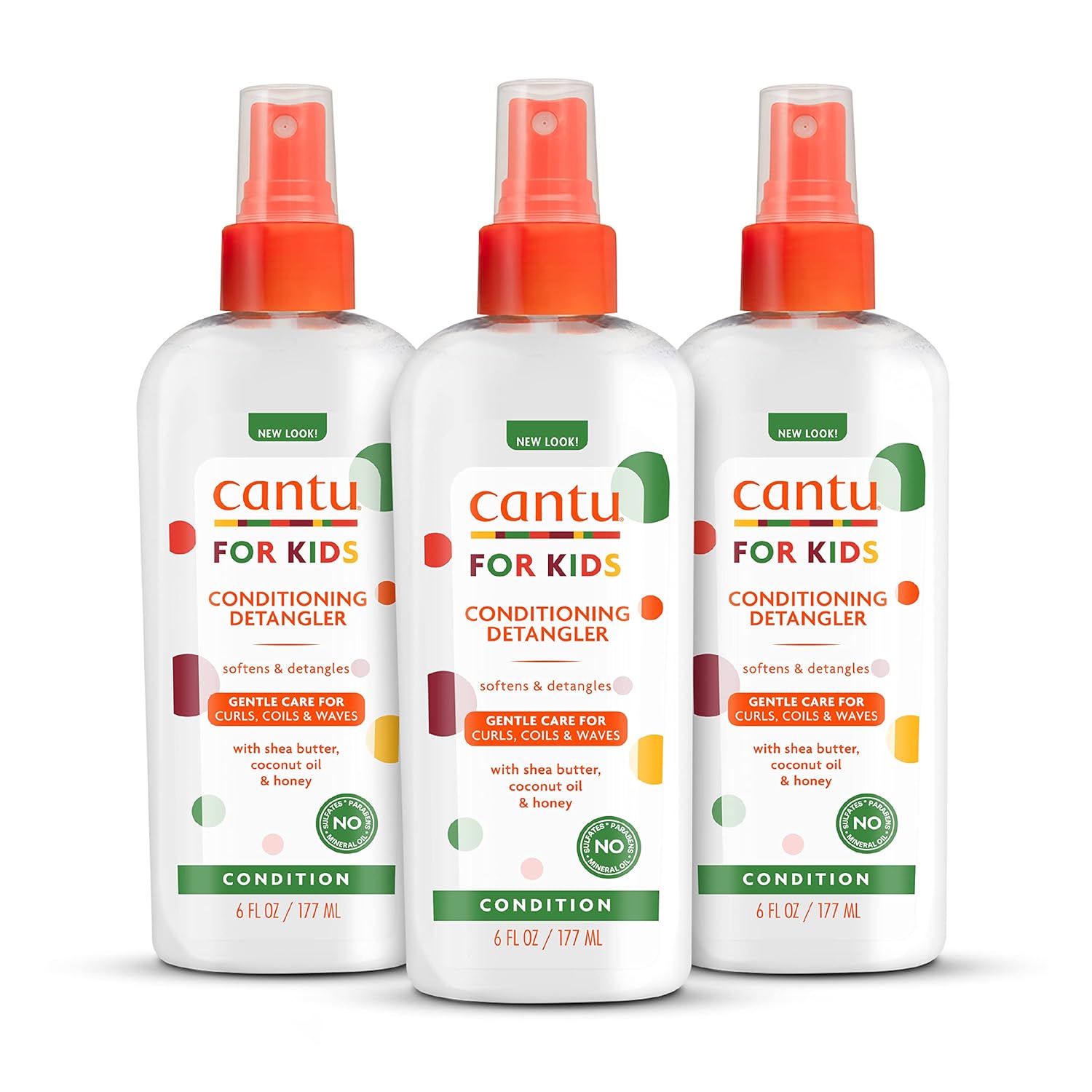 Buy now Cantu Care for Kids Leave-In Conditioner, 10 oz. 6 Fl Oz (Pack of 3) Kids Conditioning Detangler at indiglob india