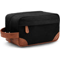 Buy now Vorspack Travel Toiletry Bag - Hanging Toiletry Bag for Men Water Resistant Canvas Shaving Bag with Large Capacity for Travel - Black Medium Black at indiglob india