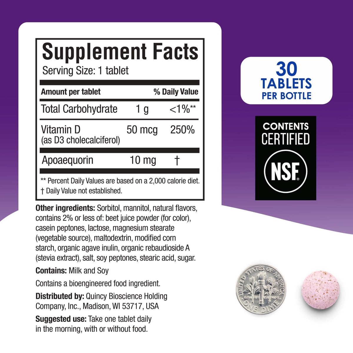 Prevagen Regular Strength Mixed Berry Chewables, 7-Day Pill Minder, 3-Pack