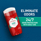 Old Spice Aluminum Free Deodorant For Men, High Endurance, 24/7 Sweat Defense & Odor Protection to Eliminate Odors, 24/7 Freshness & Lasting Scent, Sport Scent, 3.0 oz (Pack of 3)