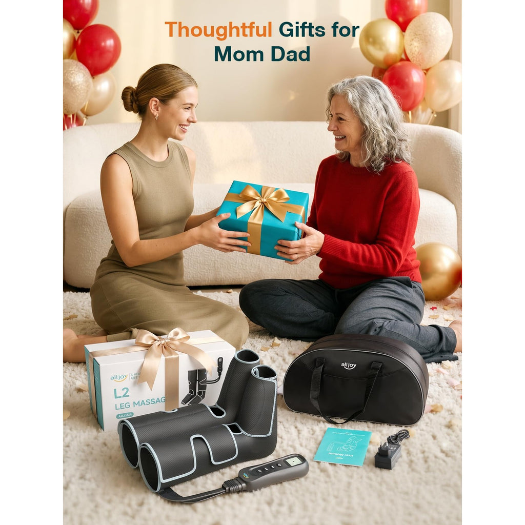 ALLJOY Leg Massager for Circulation and Pain Relief FSA,Gifts for Men Women