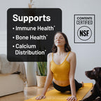 NatureWise Vegan Vitamin D3 K2 Supplement, 5000IU + 100mcg, 60 Softgels | High Absorption D3 & K2 - Organic Cold-Pressed Olive Oil - Immune & Bone Health Support - 2-Month Supply