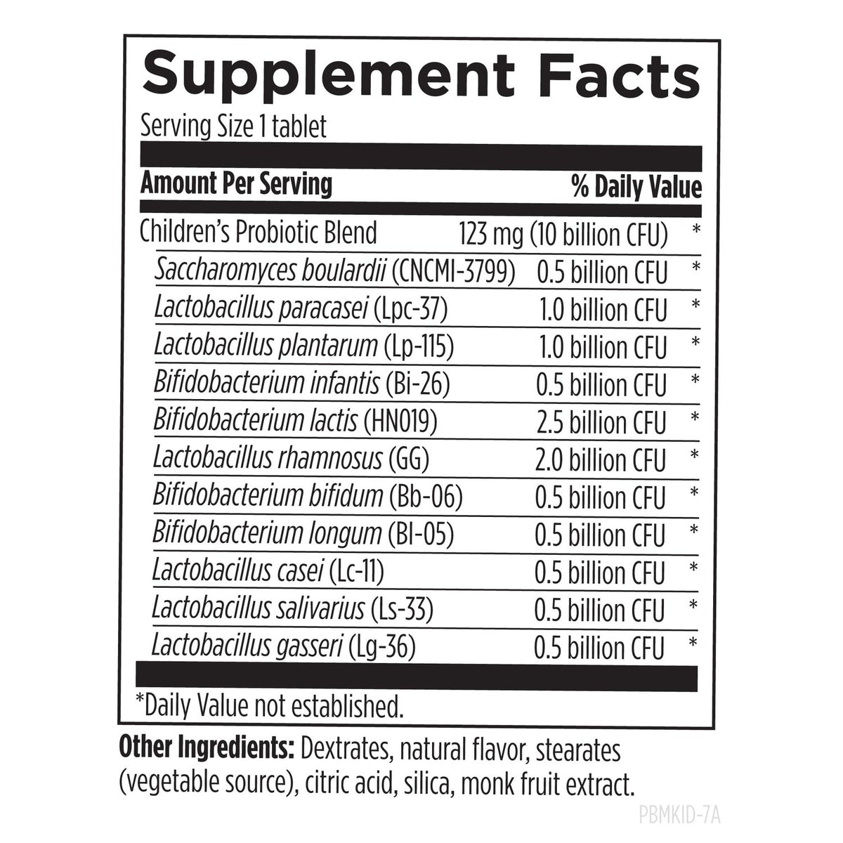 Designs for Health ProbioMed Kids Chewable Probiotic - 10b CFU Gut & Immune Support for Children - Lactobacillus, Bifidobacterium + Saccharomyces boulardii - Delicious Berry Flavor (30 Tablets)