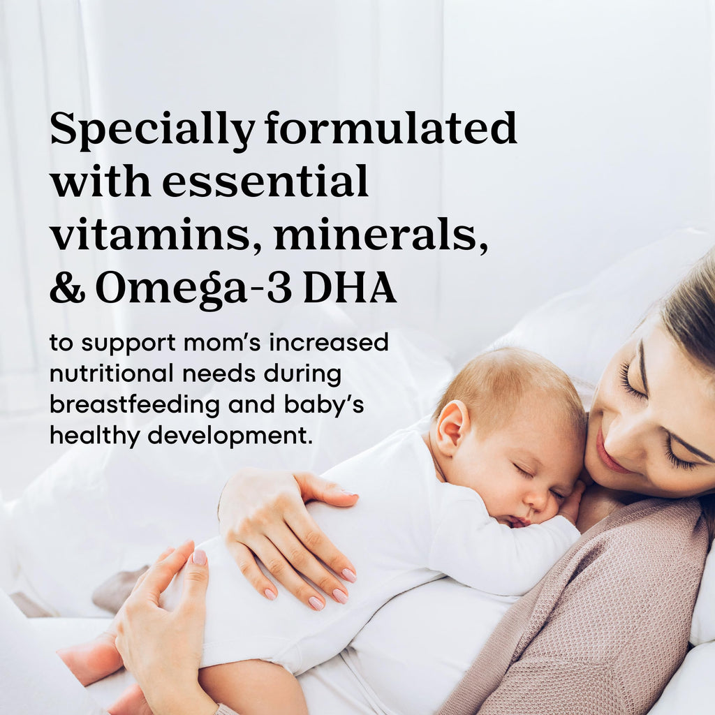One A Day Postnatal Vitamins for Women, Postnatal Multivitamin with Folic Acid, Omega-3 DHA, B Vitamins, Support Immune Health, Breastfeeding, Post Partum Essential Nutrients for Women, 60 Ct