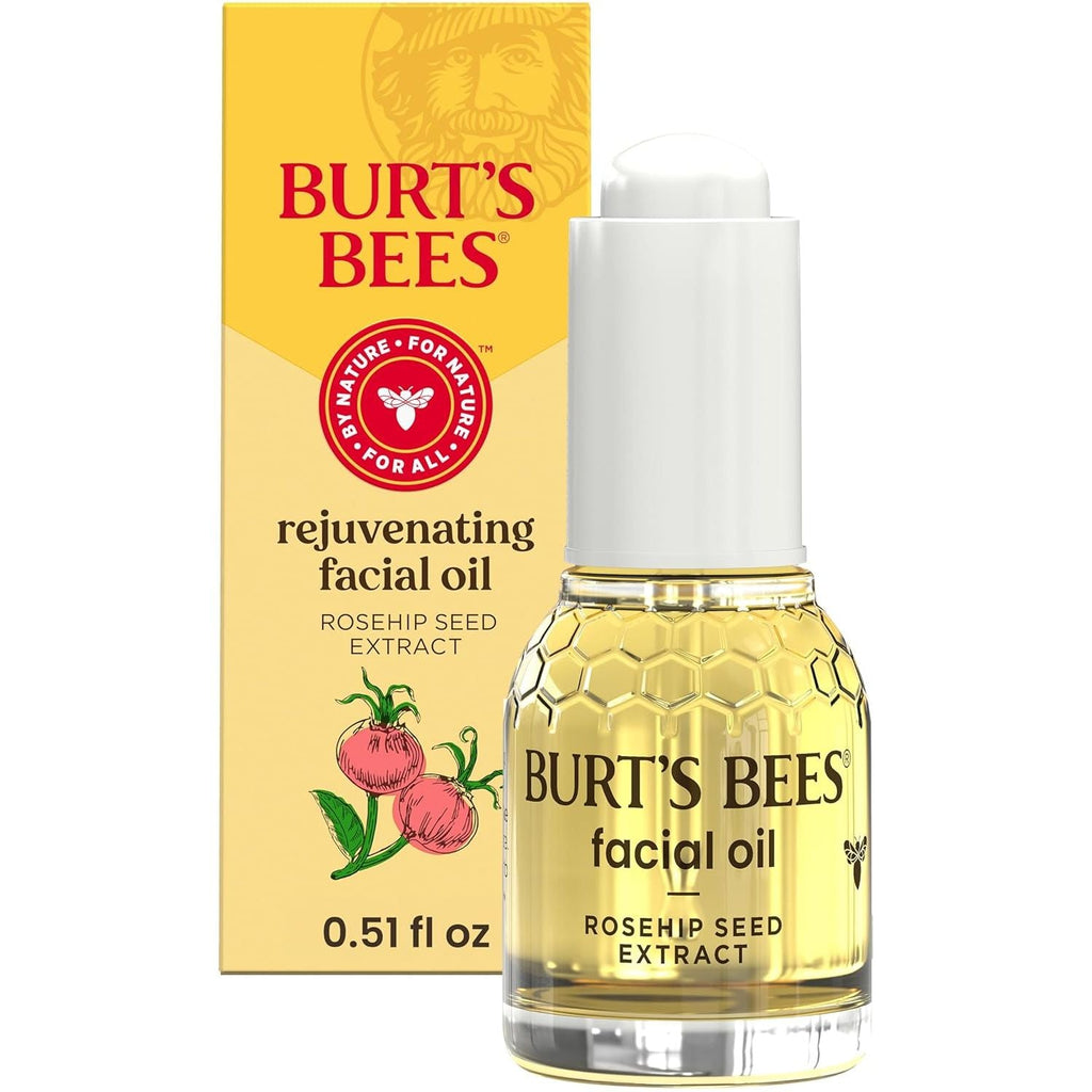 Buy now Burt's Bees Gua Sha Face Oil With Rosehip Seed Extract, Reduces Appearance of Fine Lines and Wrinkles, Use with Ice Roller & Facial Tools, Natural Origin Skin Care, 0.51 fl. oz. Default at indiglob india