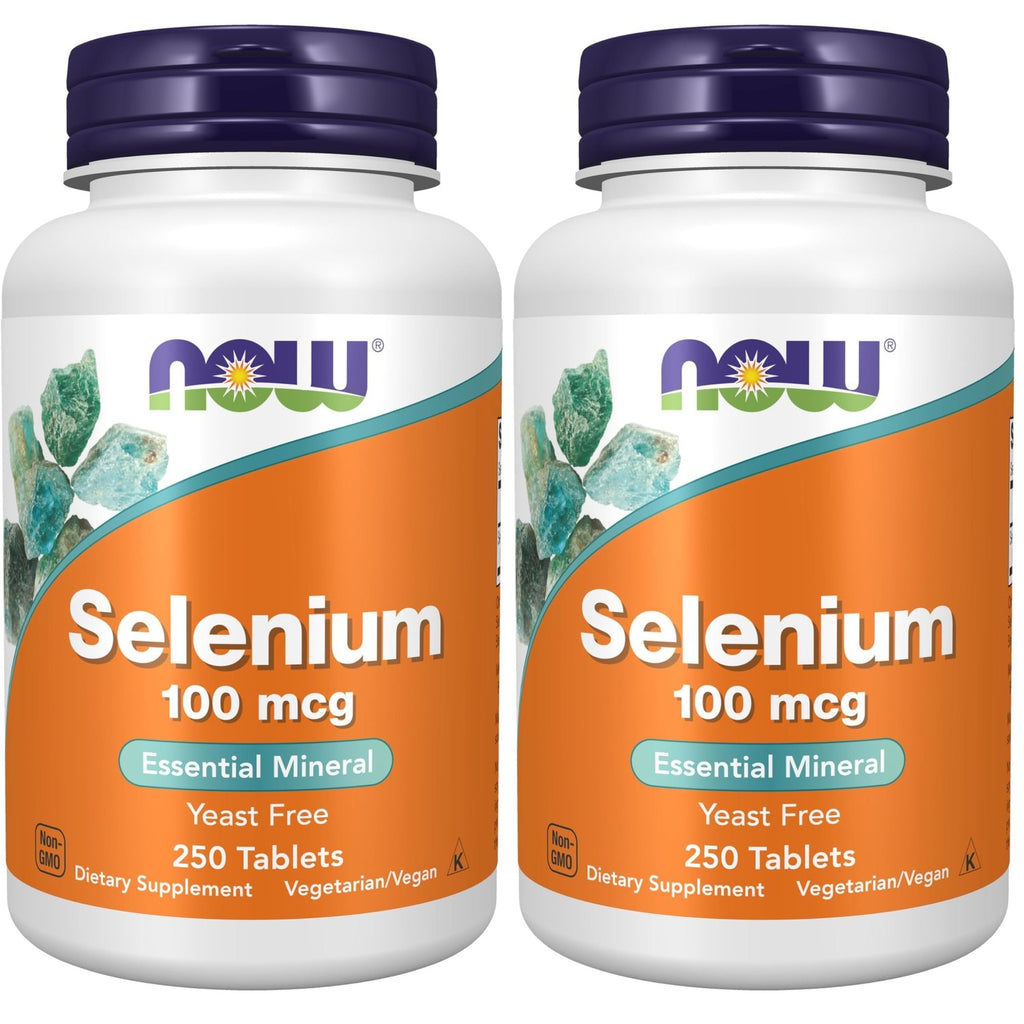 NOW Supplements, Selenium (L-Selenomethionine) 100 mcg, Essential Mineral*, 100 Tablets