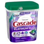 Cascade Platinum Plus Dishwasher Pods, Dishwasher Detergent, Dish Detergent Soap, Mountain, 57 Count