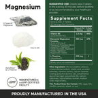 Smarter Nutrition Magnesium Complex - Chelated Magnesium Glycinate with Citrate, Malate and L-Theanine for Sleep, Muscle Relaxation and Stress Support - Non-GMO - 360 Tablets[180DaySupply]
