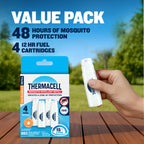 Thermacell Fuel-ZoneGuard Mosquito Repellent Butane Only Refills, 48-Hr
