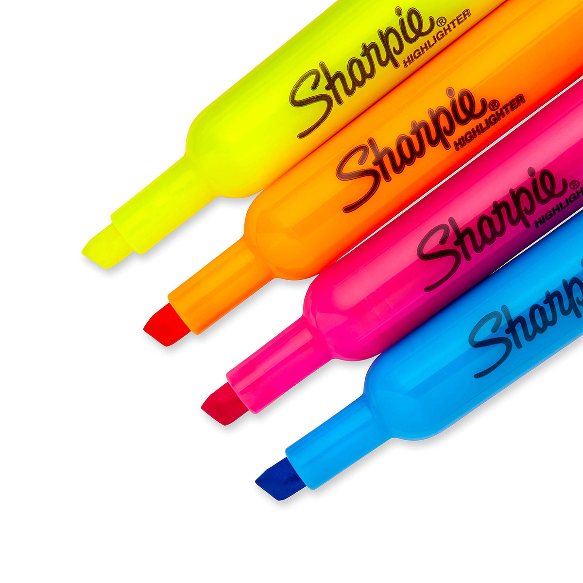 Sharpie Accent Tank-Style Highlighters, 6 Colored Highlighters (25876PP)