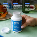 BodyBio Butyrate Sodium- Postbiotic for Gut & Digestive Support | Gut Health, Digestive Support, Bloating, Gas & Constipation Relief, Leaky Gut Repair