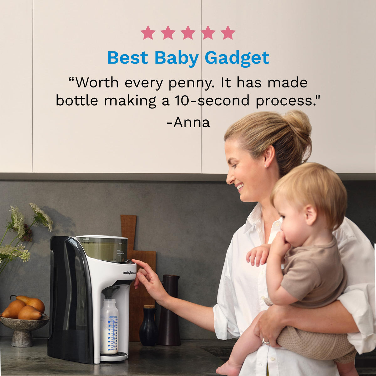 Baby Brezza Formula Pro Advanced Formula Dispenser + Bottle Maker Machine