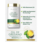 Carlyle Oil of Oregano with Black Seed Oil | 300 Softgel Capsules