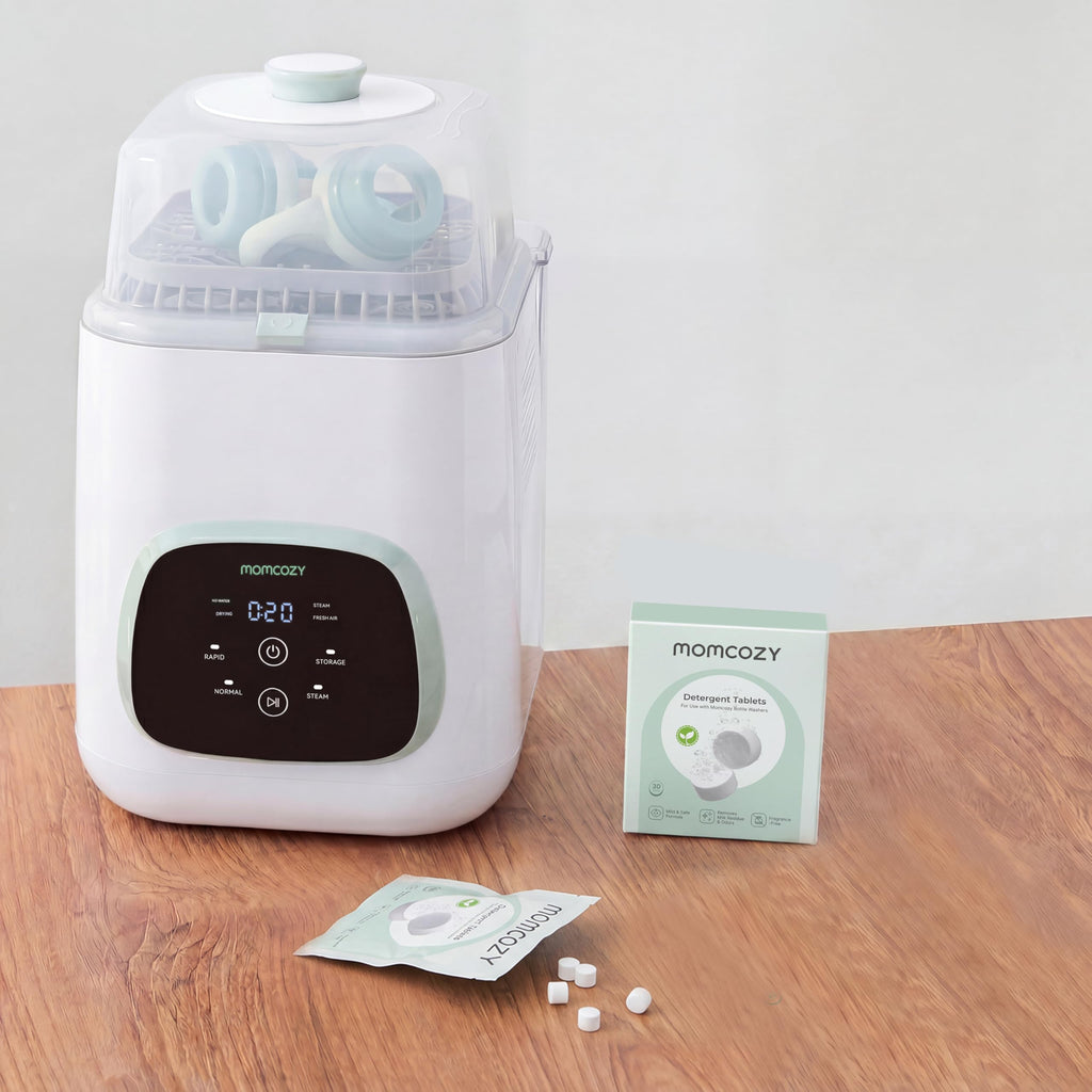 Momcozy Official Detergent Tablets for Momcozy Baby Bottle Washers, 30 Tablets