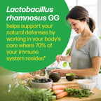 Culturelle Pro Strength Probiotics for Digestive Gut Health*, 12B CFU, 60ct | Daily Prebiotic Probiotic for Women & Men, Synbiotic, Lactobacillus Rhamnosus GG, No Refrigeration Needed, 2 Month Supply