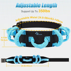 Buy now REAQER Gait Belt Transfer Belts for Lifting Seniors Walking and Standing Assist Aid for Bariatric, Elderly, Handicap, Occupational & Physical TherapyCaregiver Nurse Therapist at indiglob india