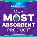 Always Discreet MaxiProtect Adult Diapers for Women, Incontinence Underwear, Scented, Postpartum Essentials, Bladder Leak Protection, Disposable Briefs, Maximum Plus Absorbency, Size XL/XXL, 12 Count