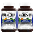 FarmHaven Magnesium Complex, Glycinate/Malate & Vitamin D3, 240 Capsules | Bone Health Support, Muscle & Nerve Function, Chelated Magnesium Complex with Vitamin D3, Vegetarian, 120 Day Supply