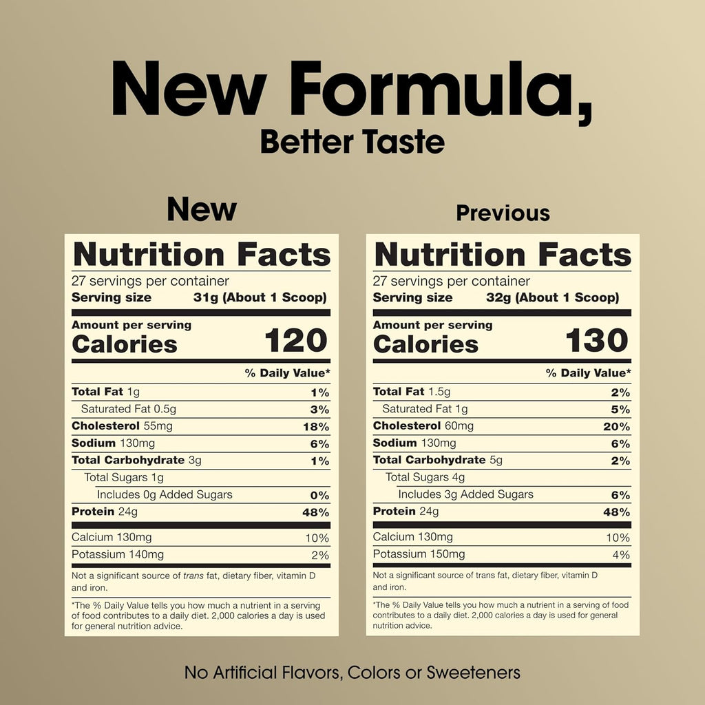 Buy now Optimum Nutrition Gold Standard 100% Whey Naturally Flavored Protein Powder, Vanilla, 1.9 Pound (Packaging May Vary) at indiglob india