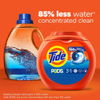 Buy now Tide PODS laundry detergent pacs, 3-in-1 Stain Remover, Odor Fighter, Color Protector, 81 Count, HE compatible, Original Scent at indiglob india