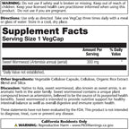 Buy now SOLARAY Sweet Wormwood Aerial, Veg Cap (Btl-Plastic) 300mg 100ct at indiglob india