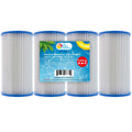 U.S. Pool Supply Universal Replacement Filter Cartridges, Type A or C, 4 Pk