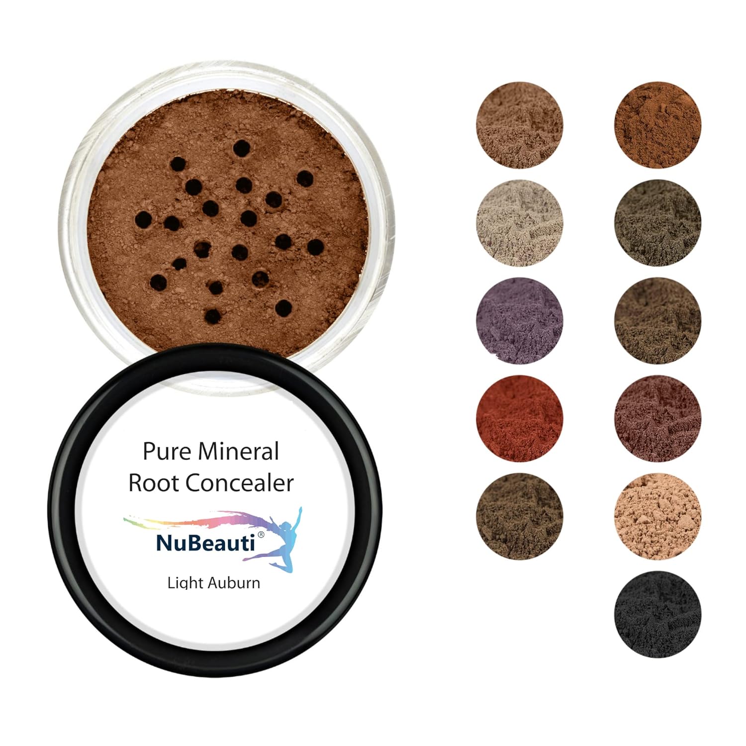 Buy now Hair Root Touch Up Powder - Darkest Brown - 11 True-to-Nature Root Concealer Shades - Longer-Lasting, Easy Hairline Shading with Clean Ingredients - With Brush Light Auburn Without Brush at indiglob india