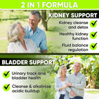 NutraPro Kidney Cleanse Detox & Repair and Bladder Support- Kidney Support Supplement for Kidney Restore with Chanca Piedra,Cranberry, Juniper Berries for Detox and Bladder Health.60 Day Supply.