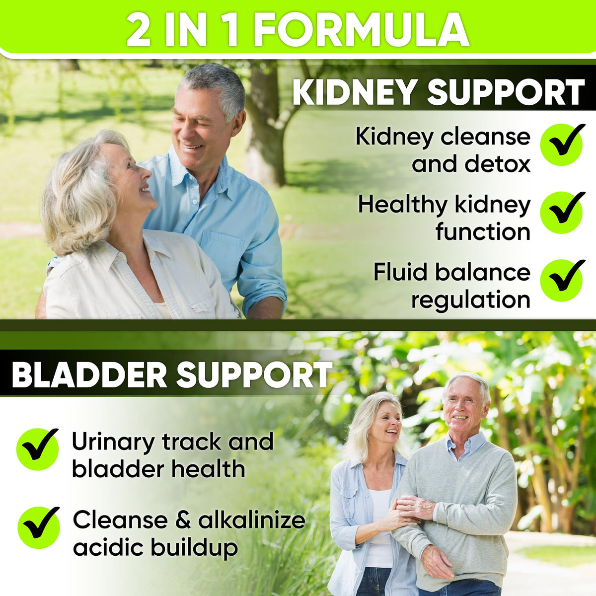 NutraPro Kidney Cleanse Detox & Repair and Bladder Support- Kidney Support Supplement for Kidney Restore with Chanca Piedra,Cranberry, Juniper Berries for Detox and Bladder Health.60 Day Supply.