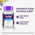 Buy now ZzzQuil Pure Zzzs, +Magnesium Capsules, L-Theanine and Magnesium, Sleep Aid, 4-in-1 Magnesium: Citrate, Bisglycinate, Oxide, and Carbonate, Sleep Aids for Adults, 90 Sleep Capsules at indiglob india