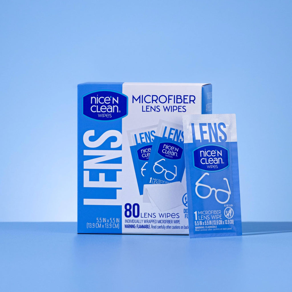 NNC 80 CT Microfiber Lens Wipes - Single Carton