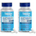 Vitassium Electrolytes Salt Pills for POTS Scientifically Formulated 100ct | Made for POTS & high sodium diets. Developed with patients, doctors and caregivers. 500mg sodium per 2-capsule serving.