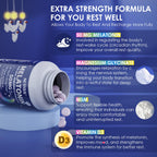 NEVISS Melatonin 50 mg for Adults - Extra Strength 9-in-1 Fast Dissolve Sublingual - High Dose with Magnesium Glycinate, Vitamin D3, Ashwagandha, Lemon Balm, Chamomile, Sugar Free, Vegan,60 Tablets