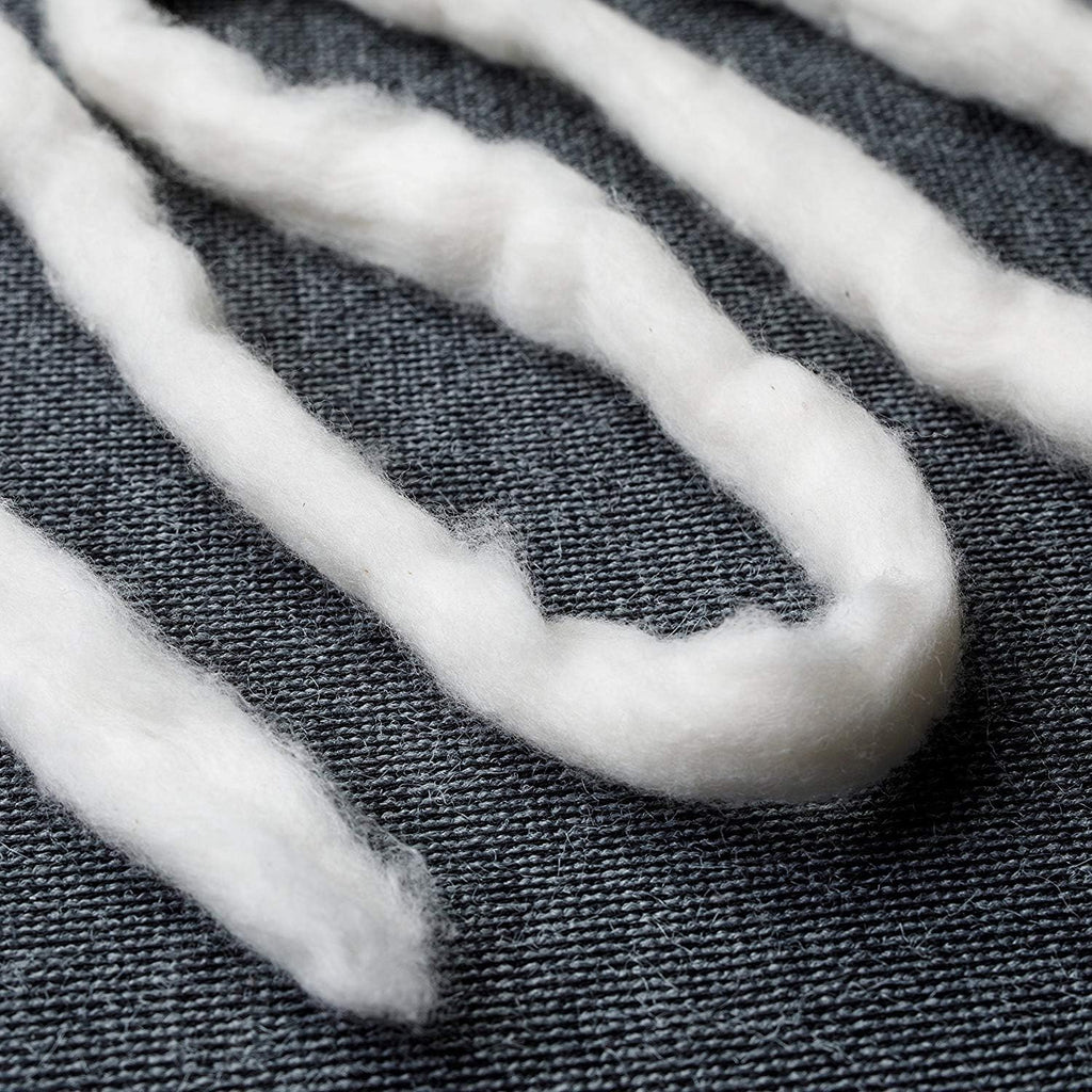 Buy now Japanese Organic Cotton Sliver 13 Feets 100% Organic Unbleached [Made in Japan] (4 Packs) at indiglob india