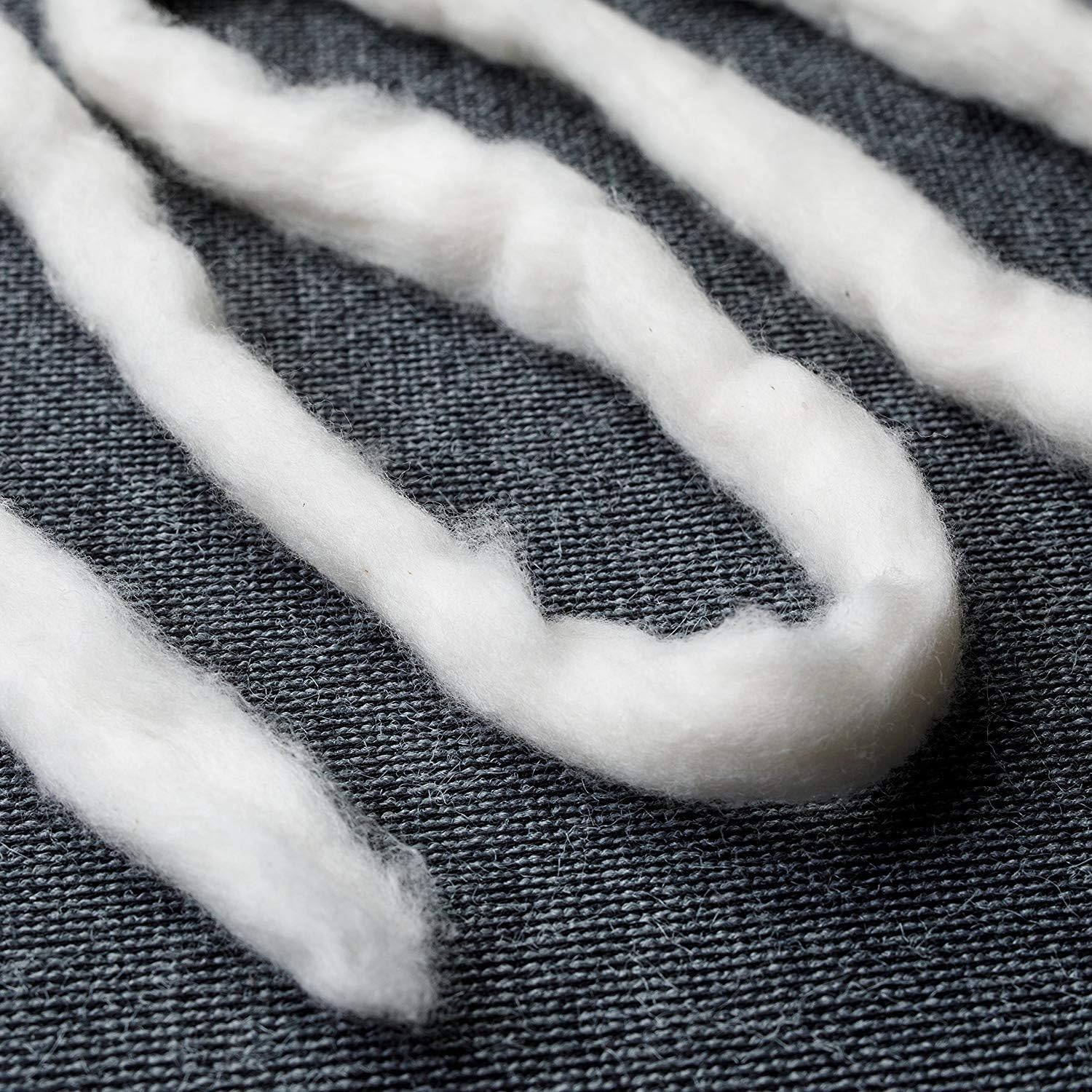 Buy now Japanese Organic Cotton Sliver 13 Feets 100% Organic Unbleached [Made in Japan] (4 Packs) at indiglob india