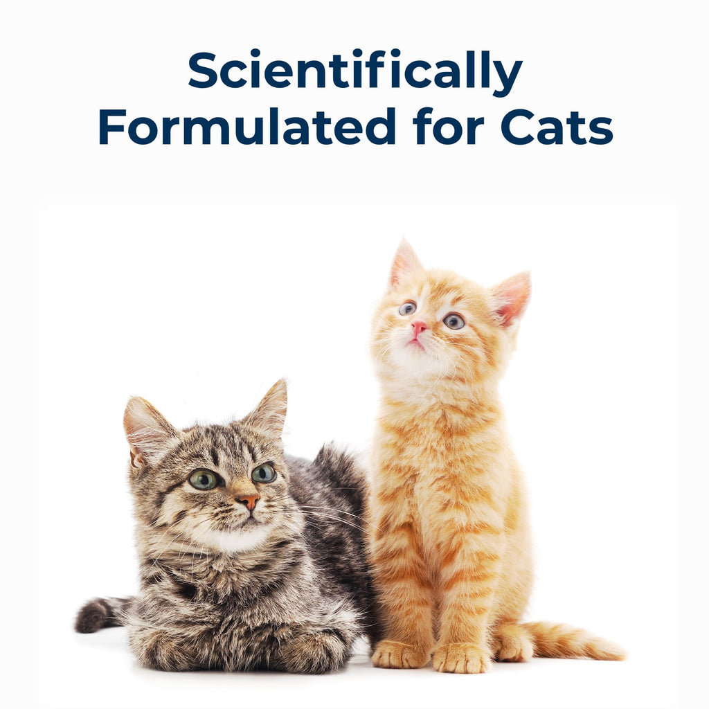 Pet-Ag Cat-Sip Real Milk - 8 oz, 4 Pack - Ready-to-Feed Snack for Cats & Kittens - Easy to Digest with 99% Lactose-Free, Low-Fat Grade A Milk - Encourages Hydration