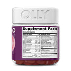 OLLY Women's 40+ Multi Gummies, 20 Key Nutrients Plus Vitamin K2, CoQ10, L-Theanine, Chewable Gummy Supplement, Peach Berry Flavored, 45 Day Supply - 120 Count