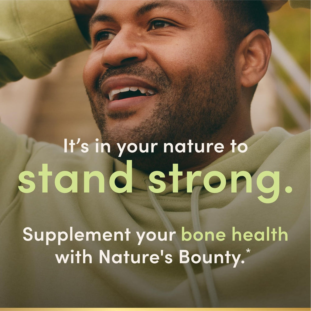 Nature's Bounty Calcium Plus 400 IU Vitamin D3, 300 Tablets | Immune Support & Bone Health