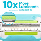 Gillette Venus Extra Smooth Womens Razor Blade Refills, 6 Count, Designed for a Close, Smooth Shave