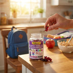 Sakoon nutrition Elderberry Gummies for Kids with Black Seed Oil, Immune Support, with Vitamin C and Zinc, Delicious Berry Flavor, 60 Gummies