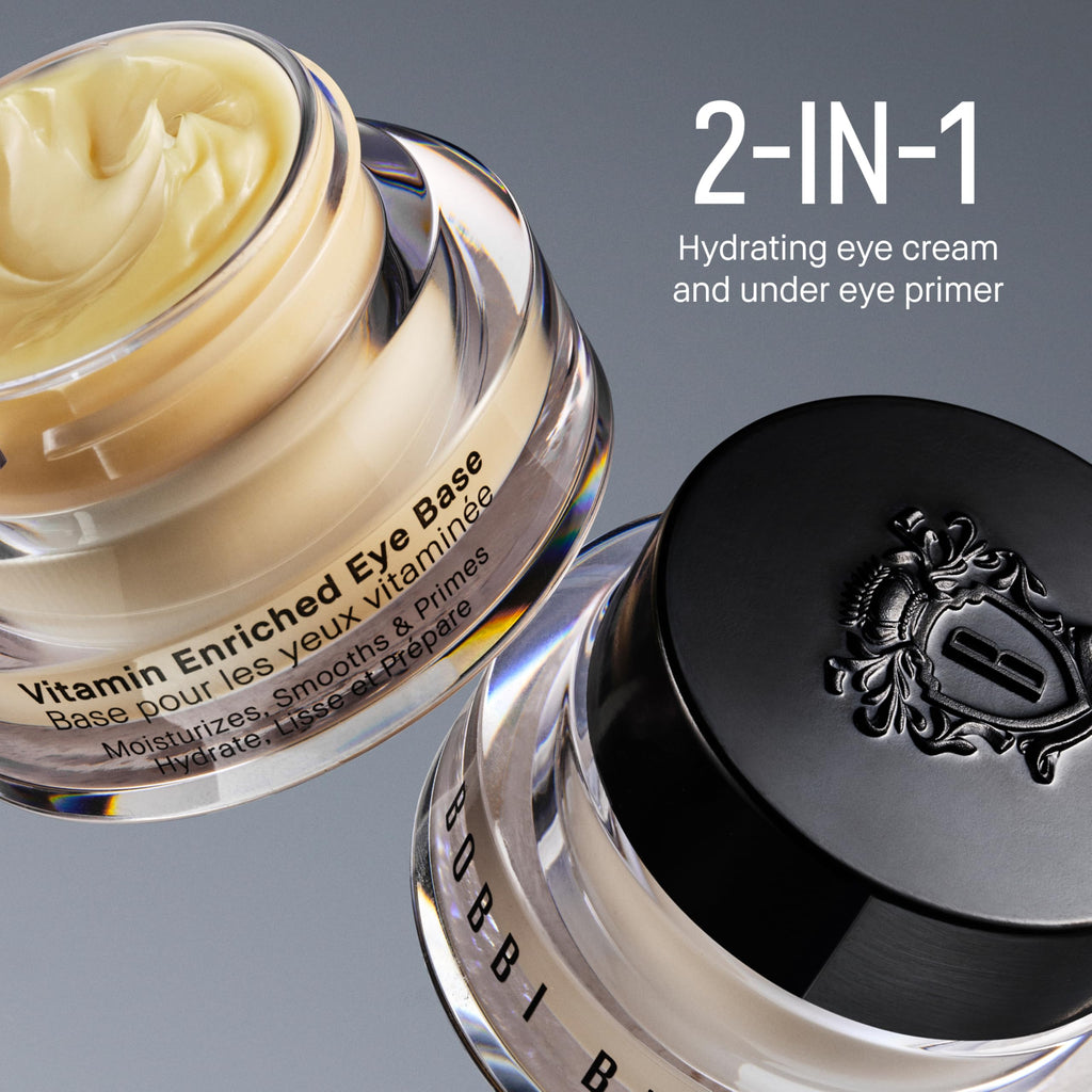 Buy now Bobbi Brown Vitamin Enriched Eye Base | 2-in-1 Hydrating Under-Eye Cream & Primer | Hyaluronic Acid, Shea Butter, & Vitamin C, 0.5 Fl Oz at indiglob india